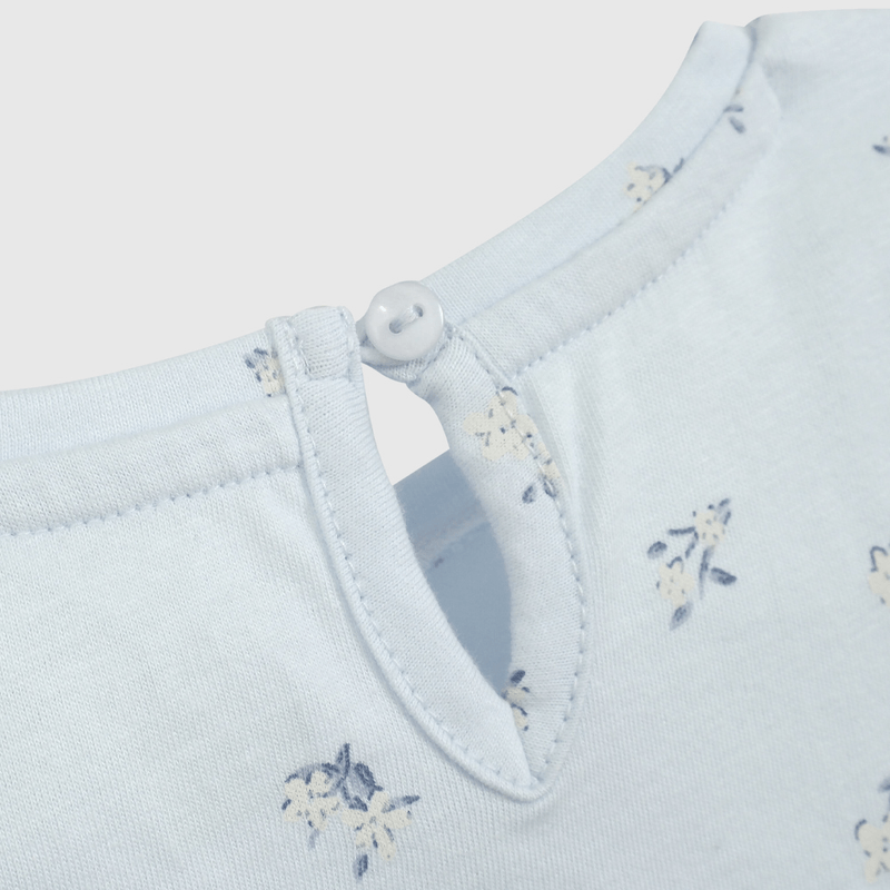 Polera Celeste Colloky de Niña Infantil talla 3/6 M a 24m/36 M
