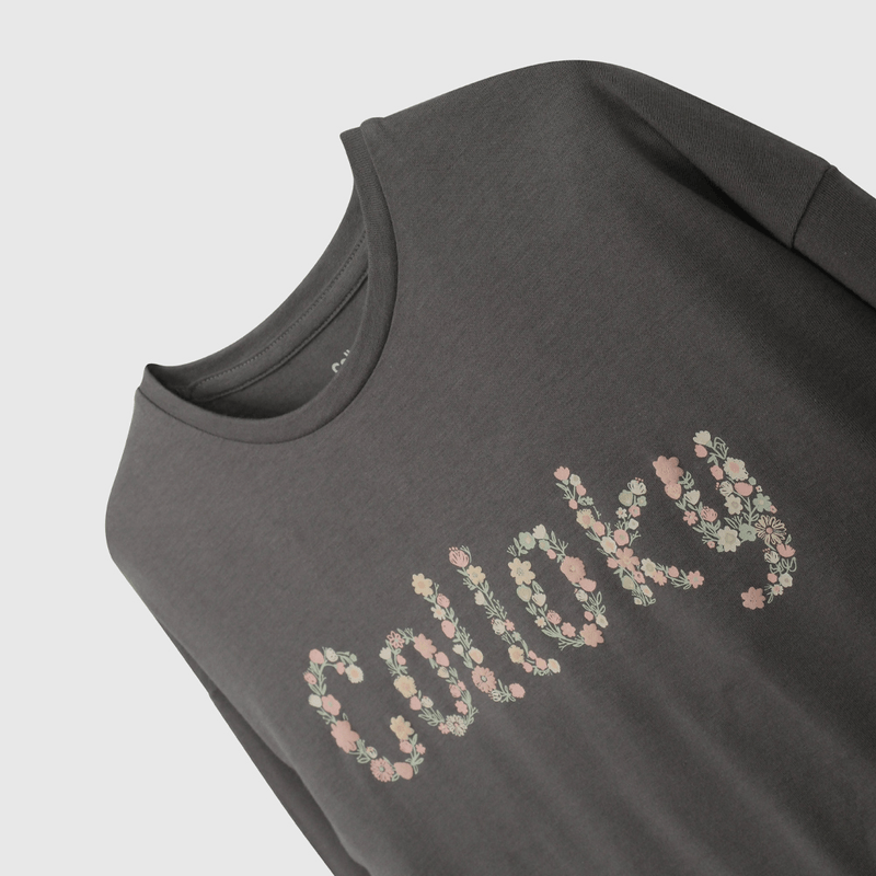 Polera  Negra Colloky  de Niña talla 3 a 12 Años