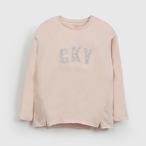 Polera Rosada Colloky  de Niña talla 3 a 12 Años