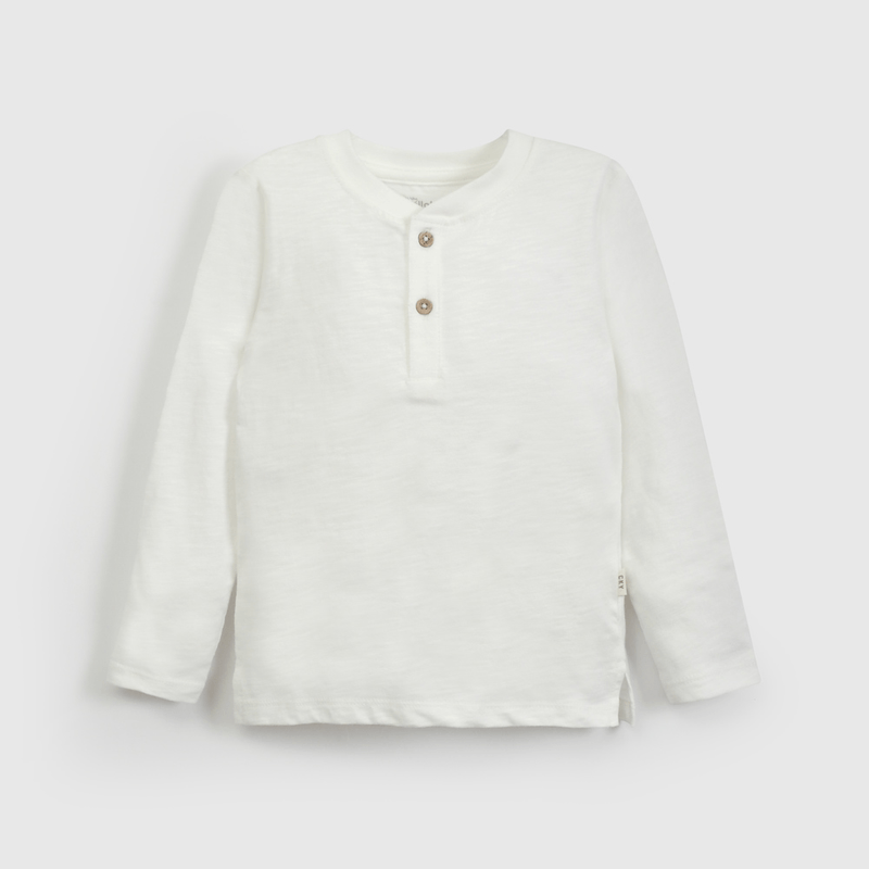 Polera Básica Blanca De Niño Infantil talla 3/6 M a 24m/36 M