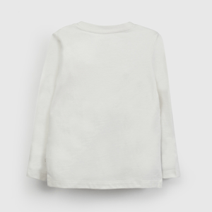 Polera Blanca Animales De Niño Infantil talla 3/6 M a 24m/36 M