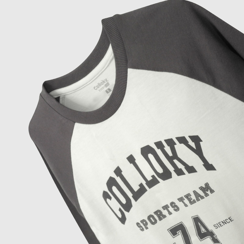 Polera Negra Colloky de Niño talla 3 a 12 Años
