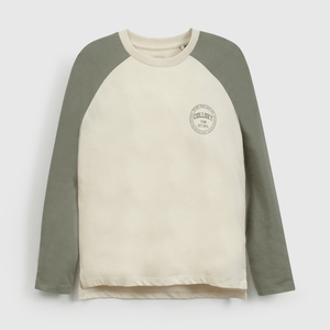 Polera Verde Colloky de Niño talla 3 a 12 Años