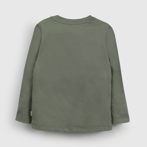 Polera Verde Animales De Niño Infantil talla 3/6 M a 24m/36 M
