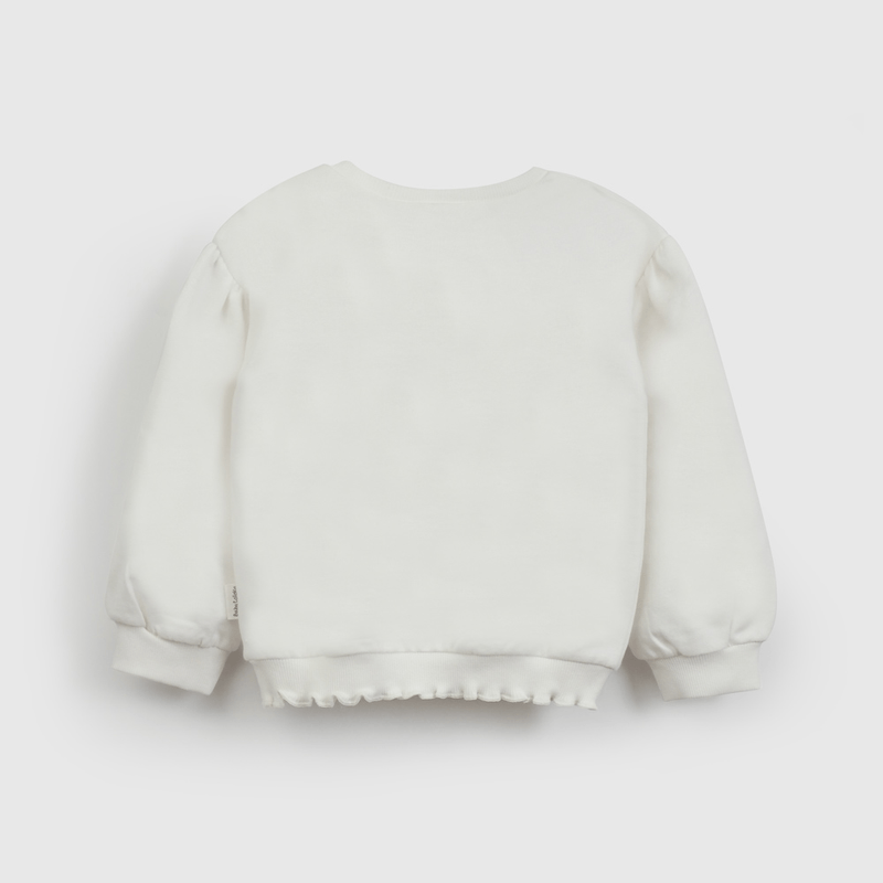 Poleron Blanco Lilo Stitch de Niña Infantil talla 3/6 M a 24m/36 M