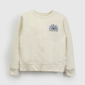 Poleron Básico Beige  de Niña talla 3 a 12 Años
