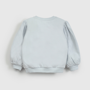 Poleron Celeste Colloky de Niña Infantil talla 3/6 M a 24m/36 M