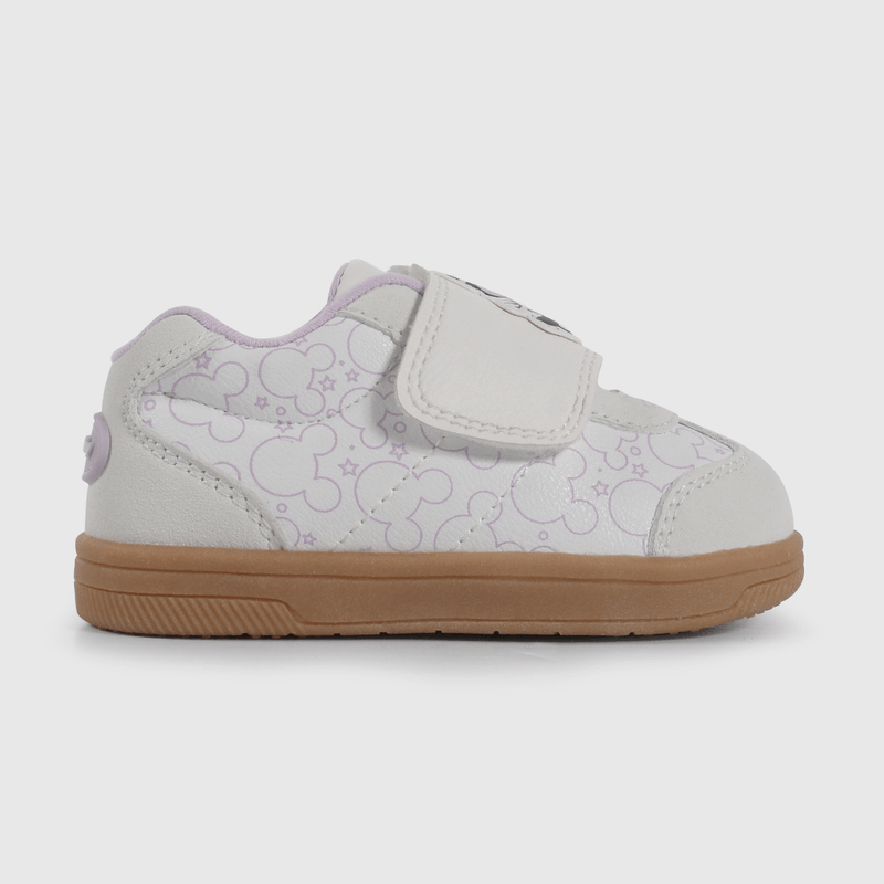 Zapatilla Blanca de Minnie de Primeros Pasos talla 18 a 21