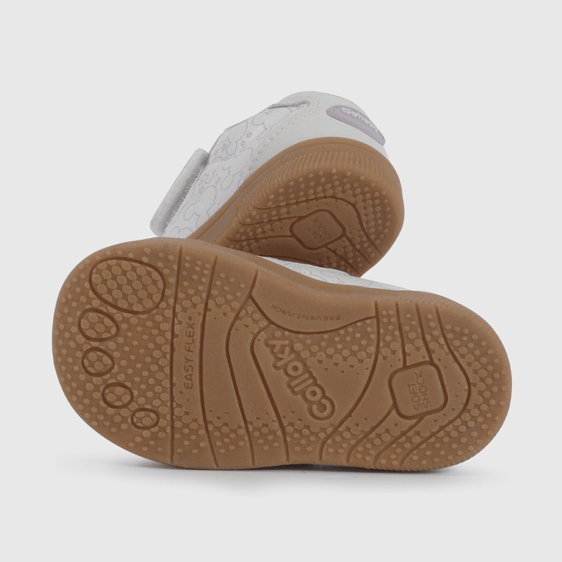 Zapatilla Blanca de Minnie de Primeros Pasos talla 18 a 21