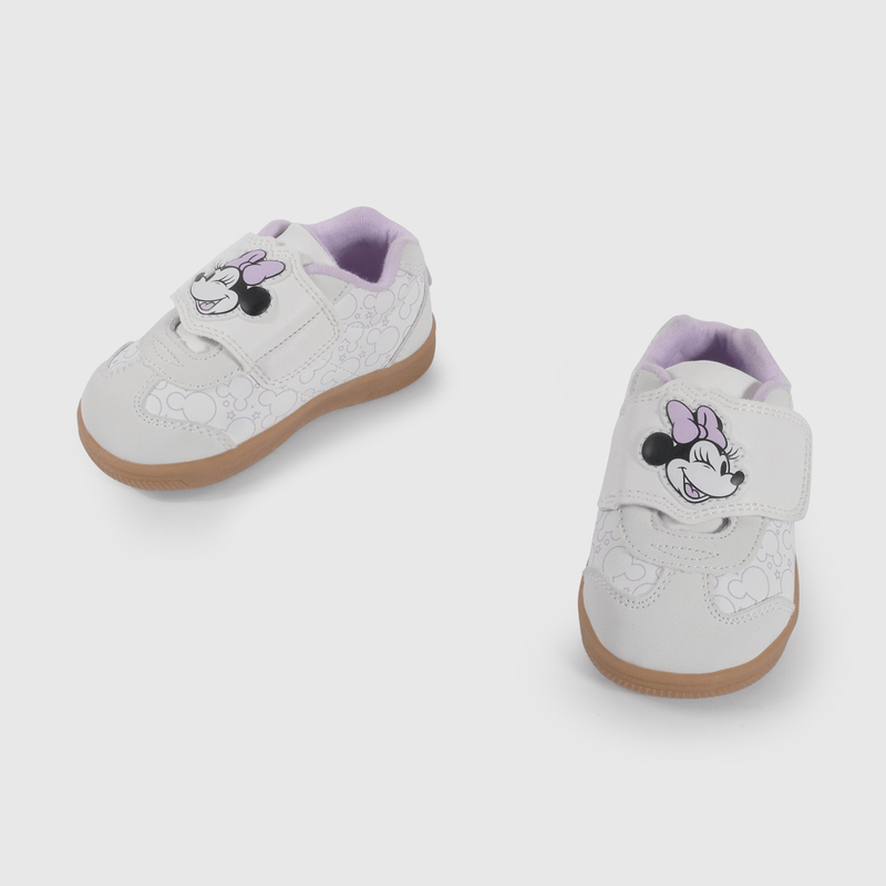 Zapatilla Blanca de Minnie de Primeros Pasos talla 18 a 21
