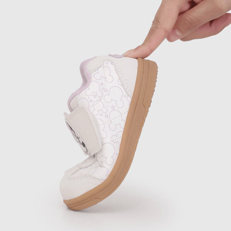 Zapatilla Blanca de Minnie de Primeros Pasos talla 18 a 21