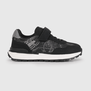 Zapatilla Negra de Spiderman de Niño talla 28 a 38