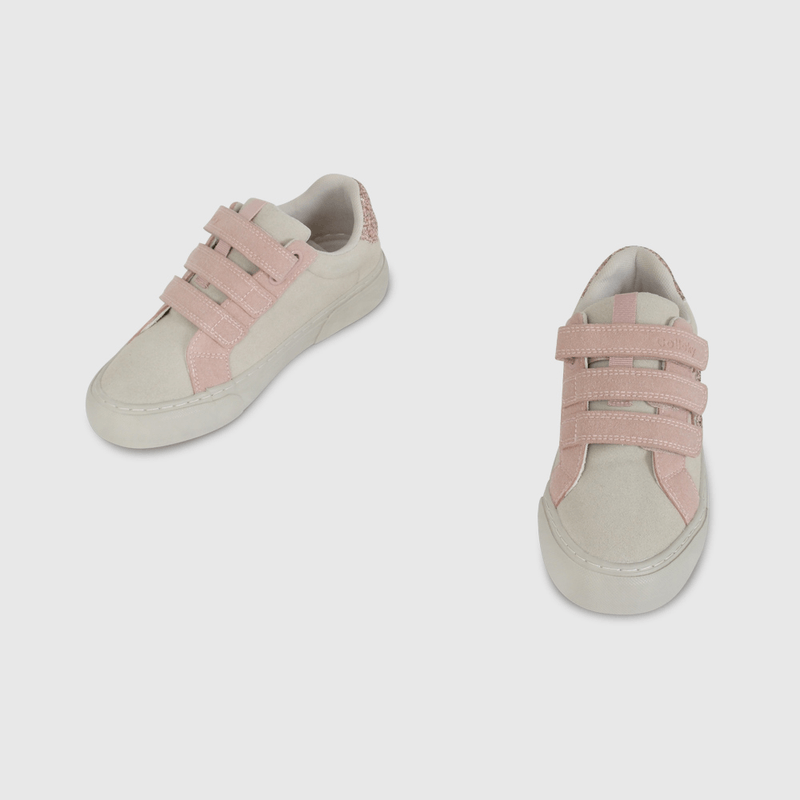 Zapatilla Beige con Estrella y Brillos de Niño talla 28 a 38