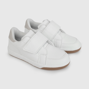 Zapatilla Blanca con Velcros Intercambiables de Niño talla 28 a 38