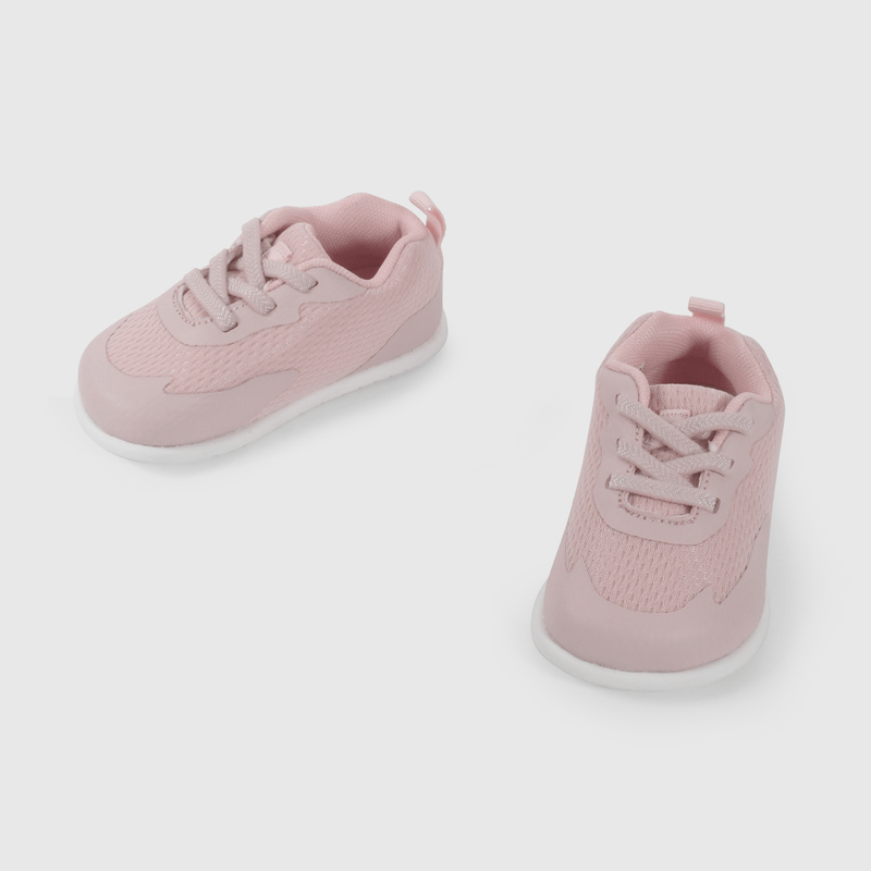 Zapatilla Deportiva Rosada de Primeros Pasos talla 18 a 21