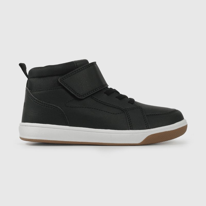 Zapatilla Negra con Velcros Intercambiables de Niño talla 28 a 38