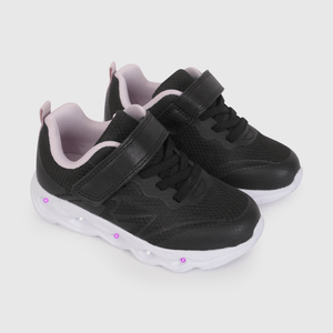 Zapatilla de Luces Negra de Caminante talla 21 a 27
