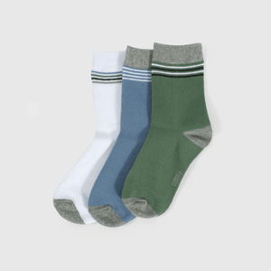 Pack 3 Calcetines Básicos Azul