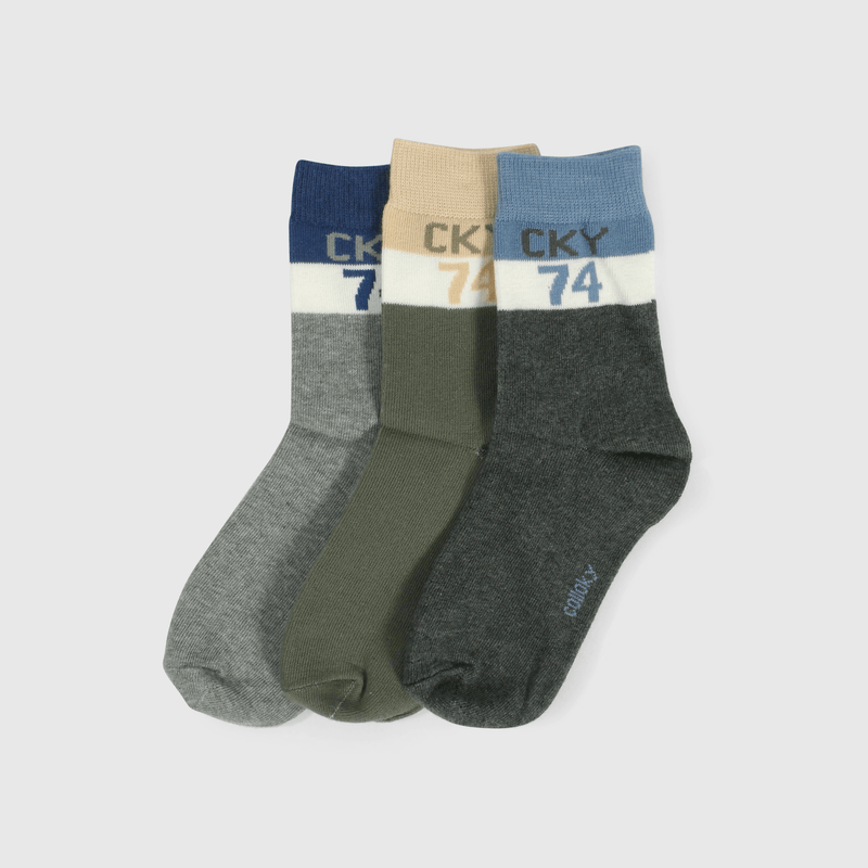 Pack 3 Calcetines CKY Gris