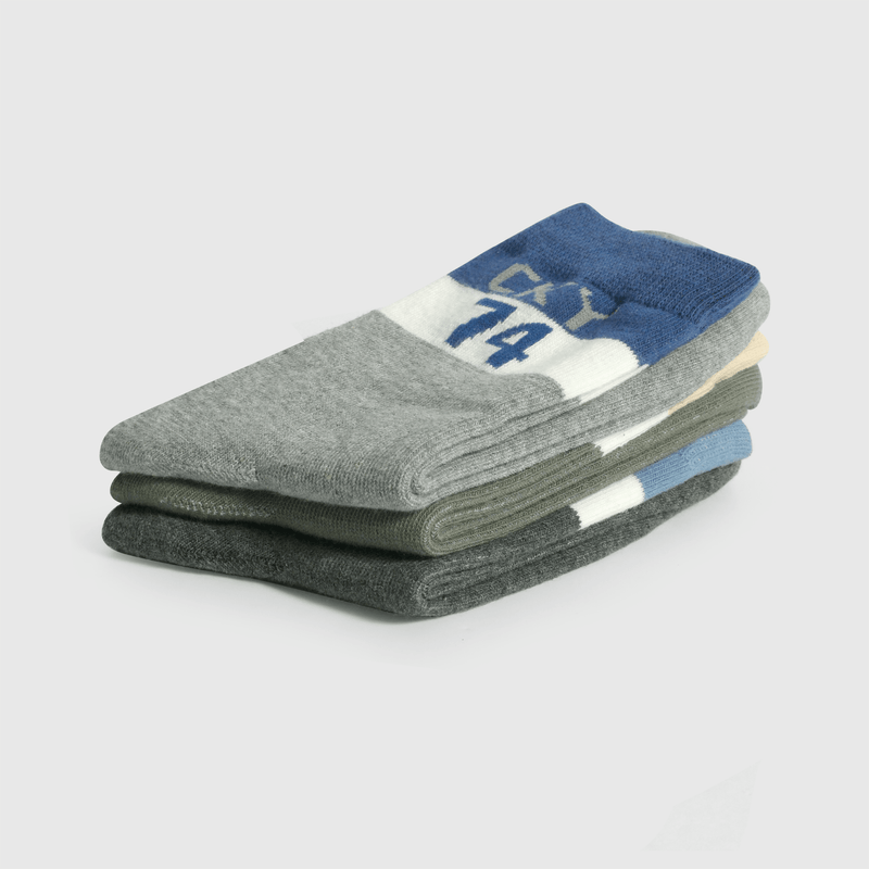 Pack 3 Calcetines CKY Gris