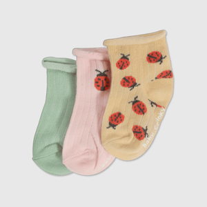 Pack 3 Calcetines Animales Rosado