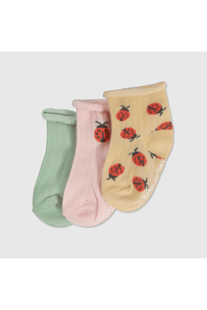 Pack 3 Calcetines Animales Rosado