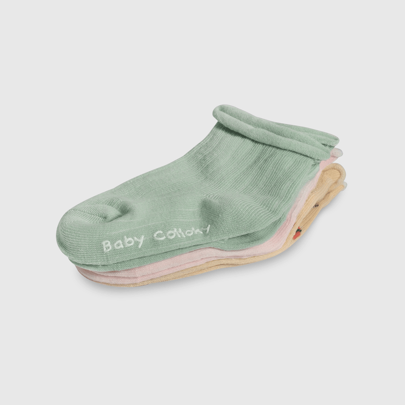 Pack 3 Calcetines Animales Rosado