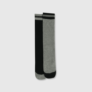 Pack 2 Calcetines Largo Negro