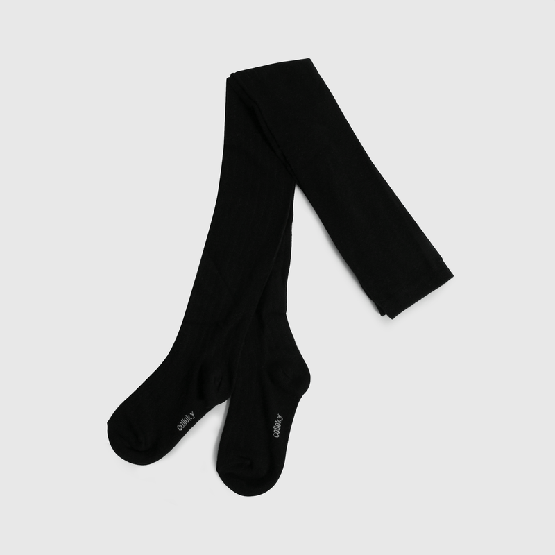Panty Unitaria de Rib Negro