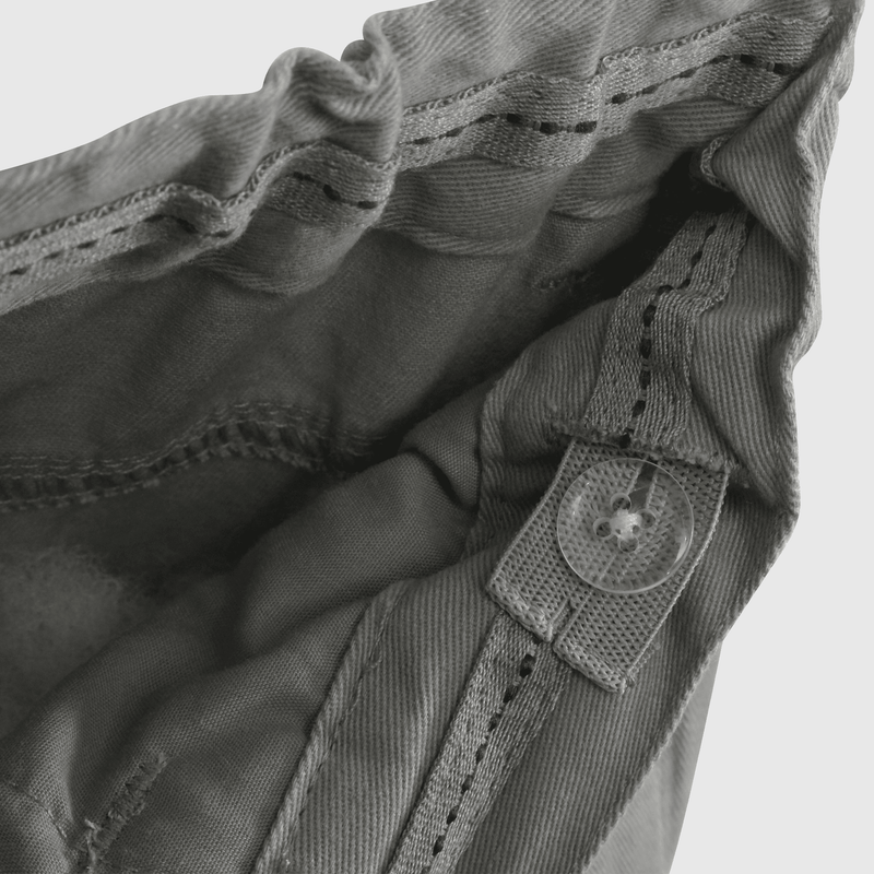 Pantalón de Gabardina Gris