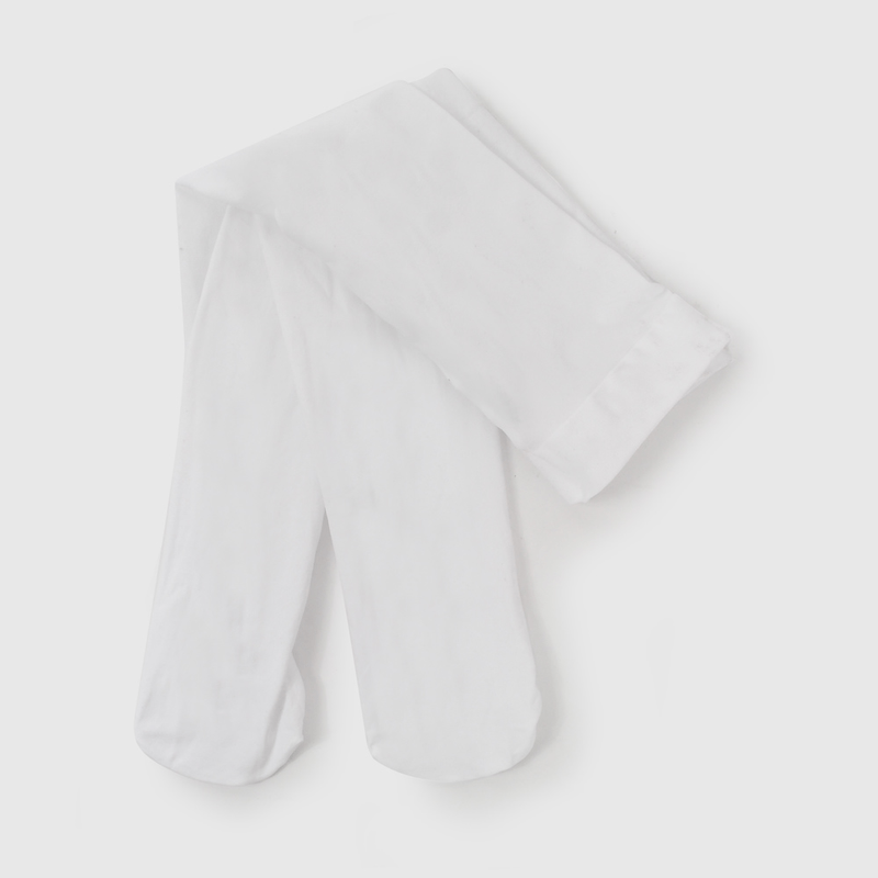 Panty Blanca de Niña Infantil talla 0/6 M 12/24M