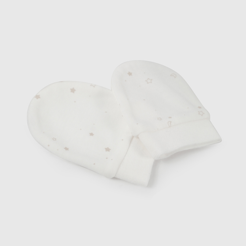 Pack Tres Gorro Y Tres Mitón de Bebé de New born talla Única