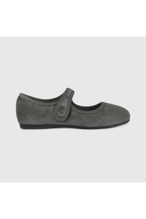 Ballerina Gris Velvet de Niño talla 28 a 38