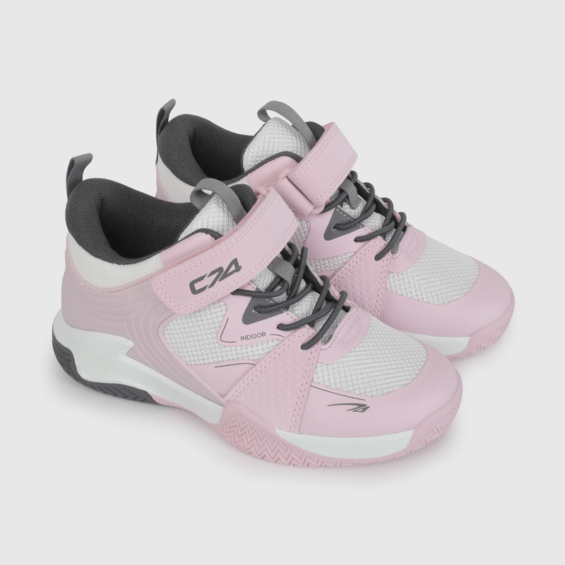 Zapatilla Deportiva Blanca y Rosado de Niño talla 28 a 38