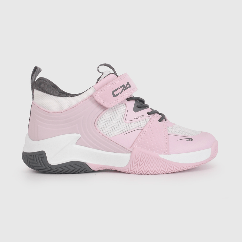 Zapatilla Deportiva Blanca y Rosado de Niño talla 28 a 38