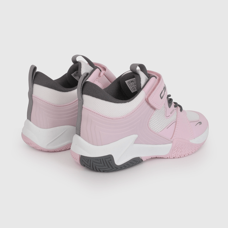 Zapatilla Deportiva Blanca y Rosado de Niño talla 28 a 38