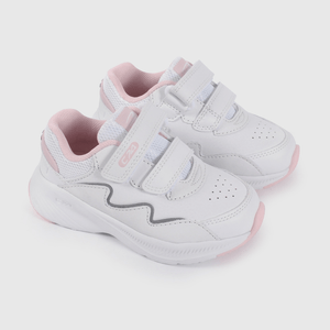 Zapatilla Deportiva Blanca de Caminante talla 21 a 27