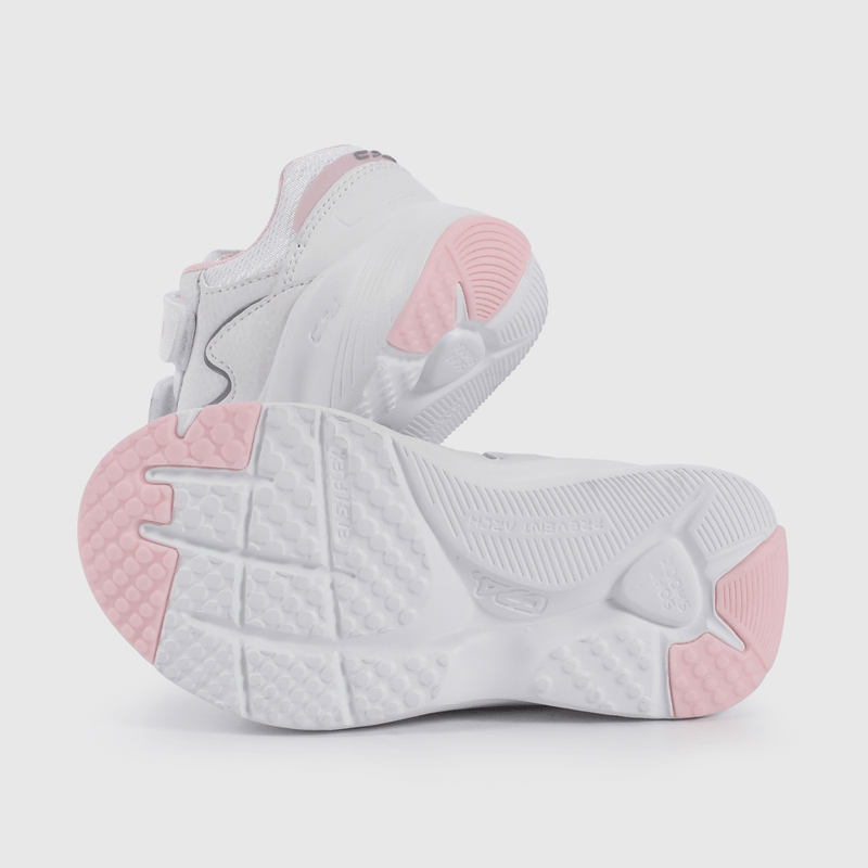 Zapatilla Deportiva Blanca de Caminante talla 21 a 27