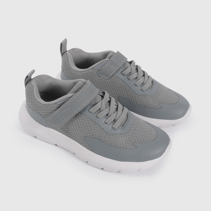 Zapatilla Deportiva Gris de Caminante talla 21 a 27