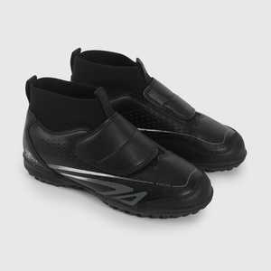 Zapatilla de Fútbol Negra de Niño talla 28 a 38