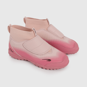 Zapatilla De Fútbol Rosada de Niño talla 28 a 38