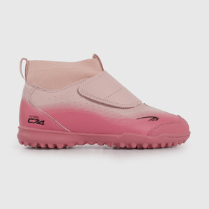 Zapatilla De Fútbol Rosada de Niño talla 28 a 38