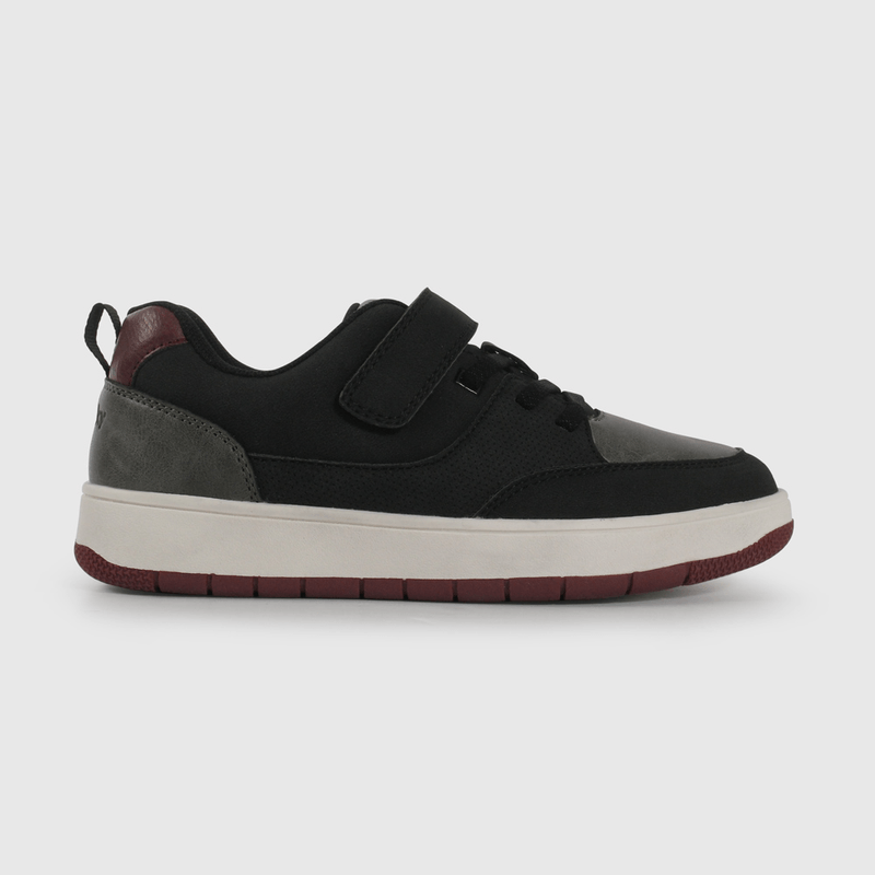 Zapatilla Urbana Skate Negra de Niño talla 28 a 38