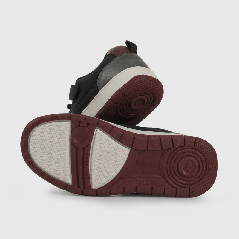 Zapatilla Urbana Skate Negra de Niño talla 28 a 38