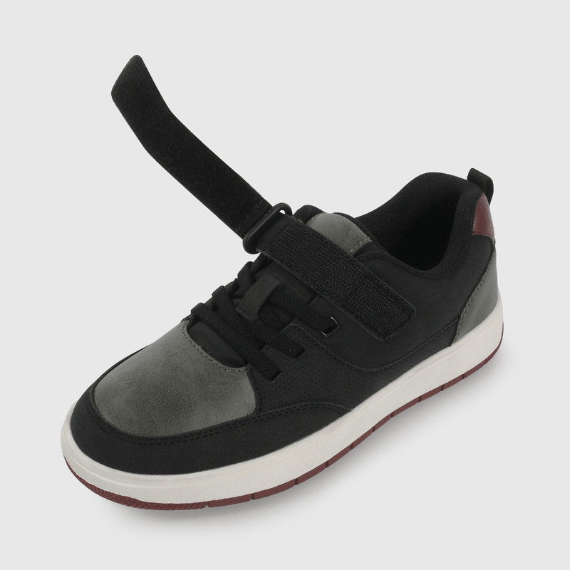 Zapatilla Urbana Skate Negra de Niño talla 28 a 38