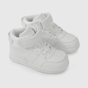 Zapatilla Urbana Blanca Caña Alta de Caminante talla 21 a 27