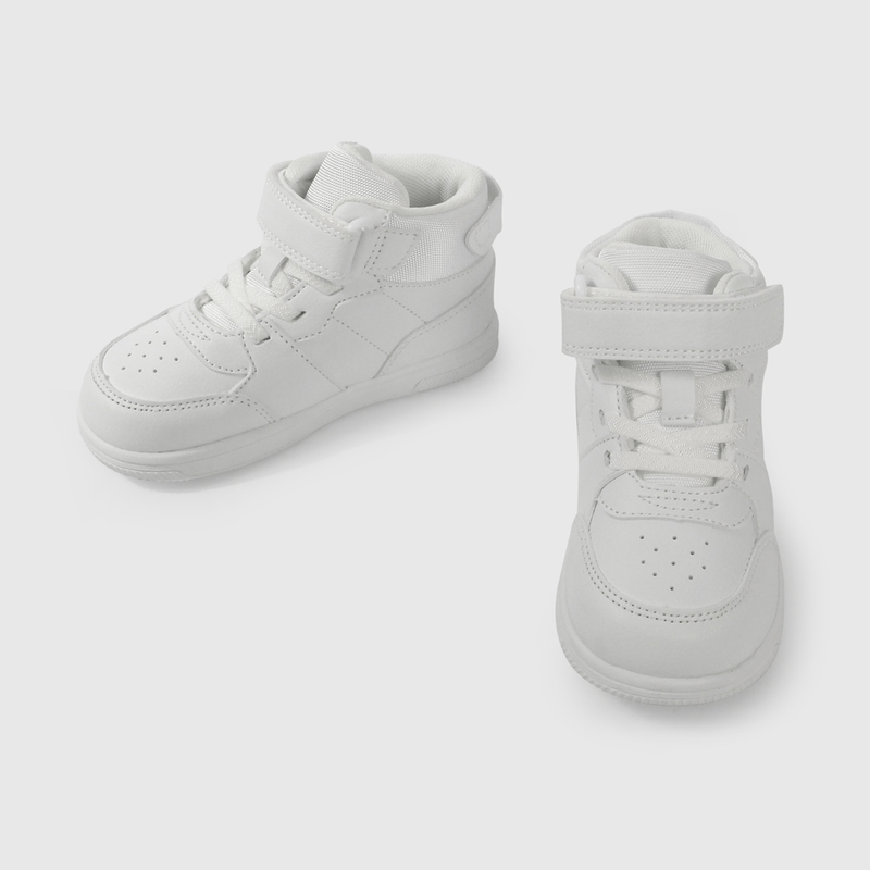 Zapatilla Urbana Blanca Caña Alta de Caminante talla 21 a 27