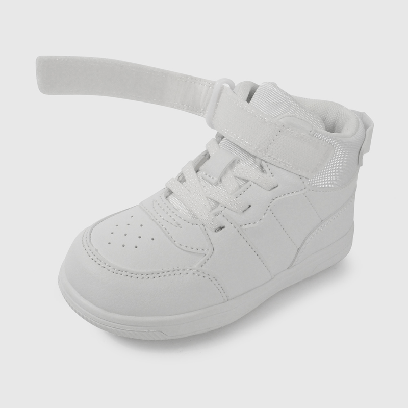 Zapatilla Urbana Blanca Caña Alta de Caminante talla 21 a 27