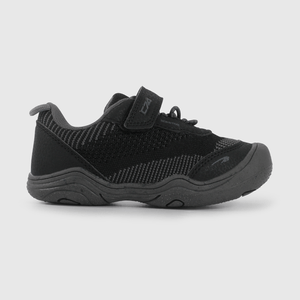 Zapatilla Outdoor Flexible Negra de Caminante talla 21 a 27