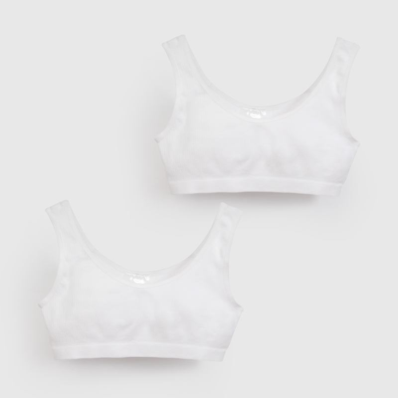 Peto Blanco de Niña talla 8 a 12 años